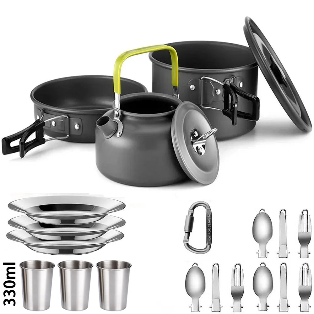 Aluminum Camping Cookware Set