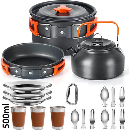 Aluminum Camping Cookware Set
