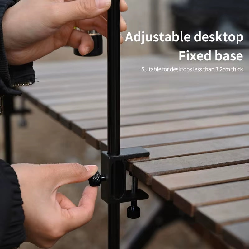 PACOONE Ultralight Aluminum Camping Hanging Rack