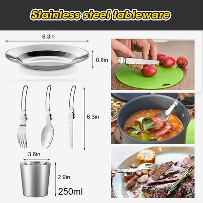 Aluminum Camping Cookware Set