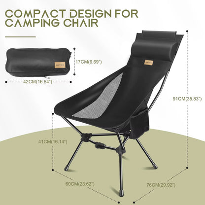 WESTTUNE Ultralight Camping Moon Chair