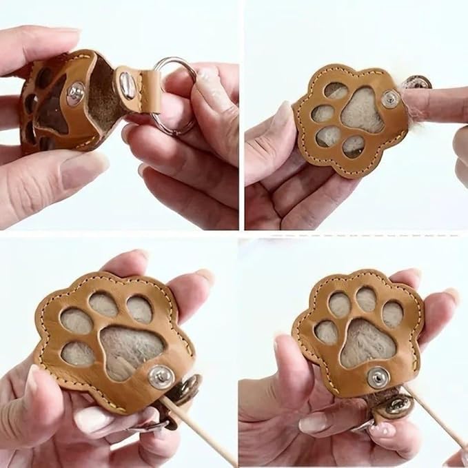 Pet Hair Keychain